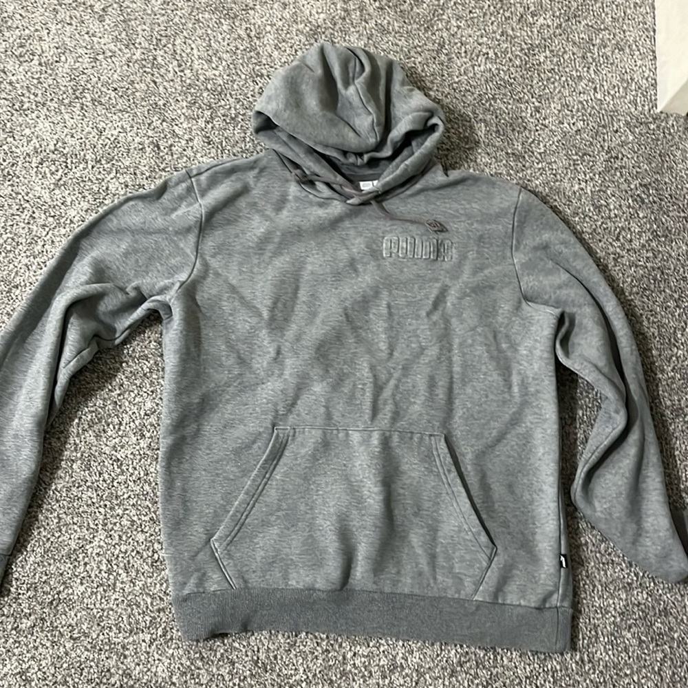 Gray Puma hoodie